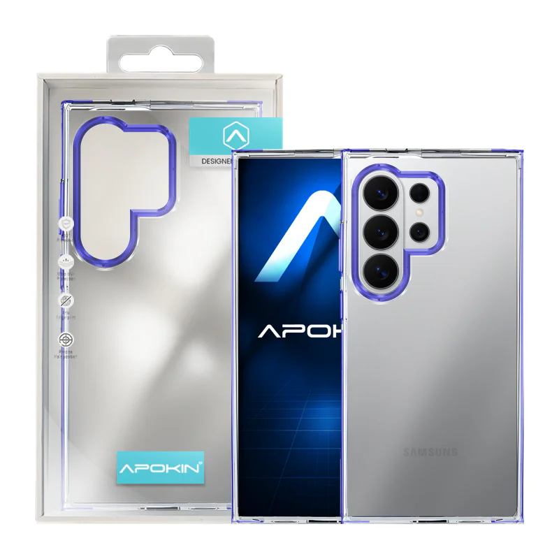Capa Reforçada Apokin para Samsung Galaxy S23 Ultra Lilás - Imagem 5