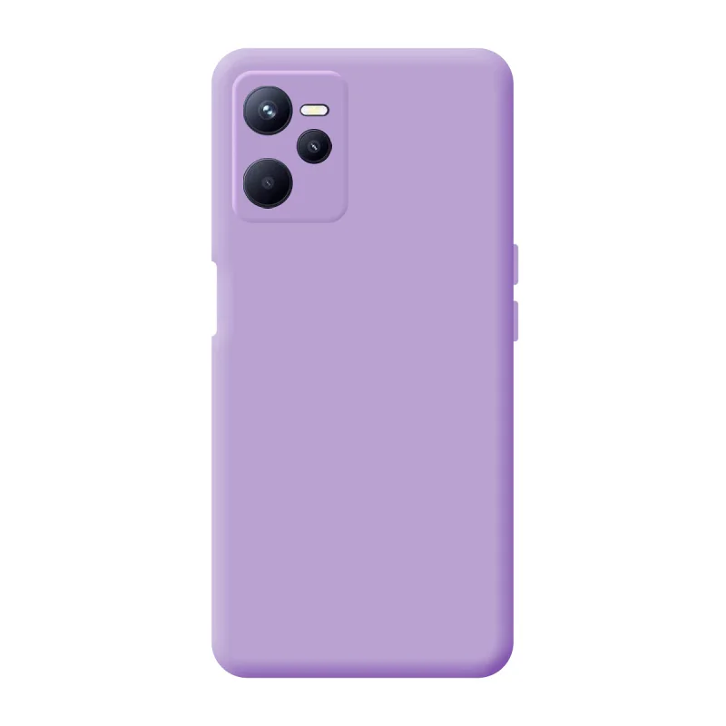 Capa Apokin para Realme C35 em Silicone Suave com Proteção de Câmara 3D Preto - Imagem 6