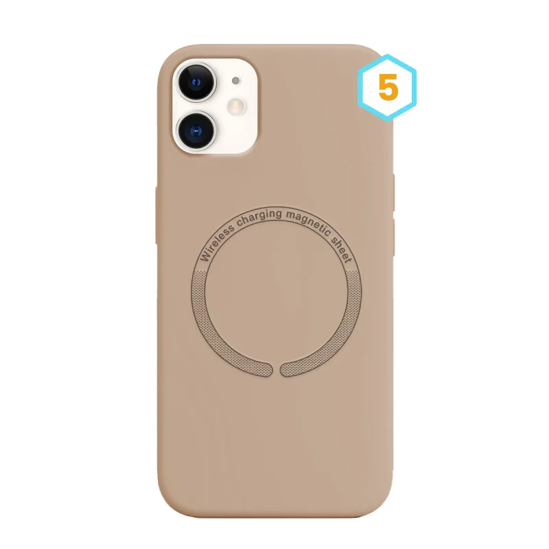 Capa Apokin em Silicone Líquido com MagSafe para iPhone 11 Cor 2 - Imagem 6
