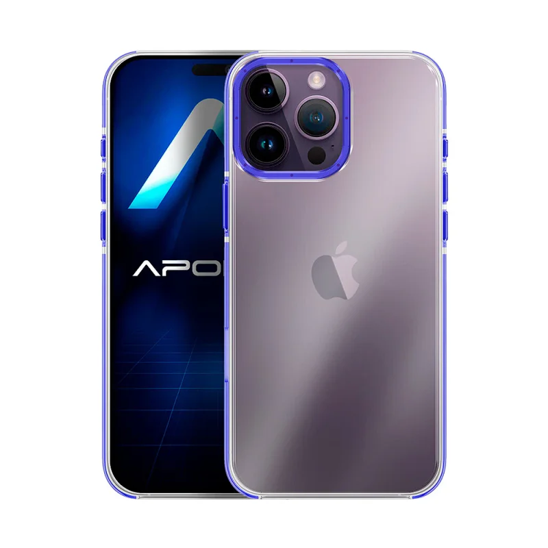 Capa Protetora Apokin para iPhone 14 Pro Lilás - Imagem 4