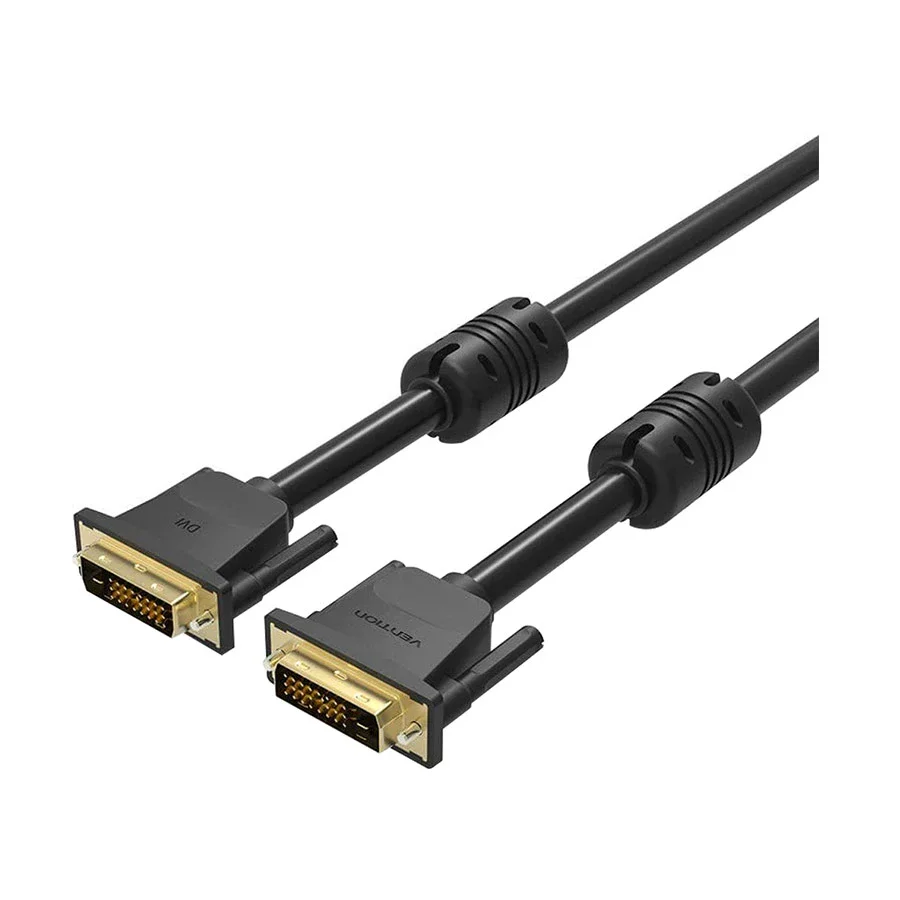 Cabo DVI-D Dual Link Vention EAABG 1,5 m Preto