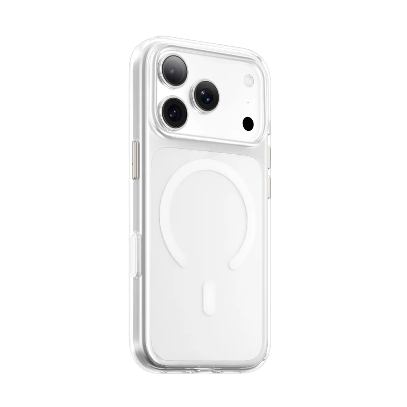 Capa Apokin Crystal Pro para iPhone 17 Pro Max e 18 Pro Max com Anel Magnético Transparente - Imagem 3