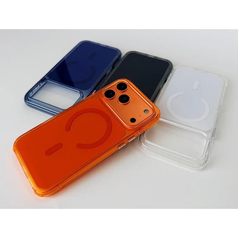 Capa Apokin em Acrílico com MagSafe para iPhone 17 Pro Max / 18 Pro Max Branco - Imagem 2