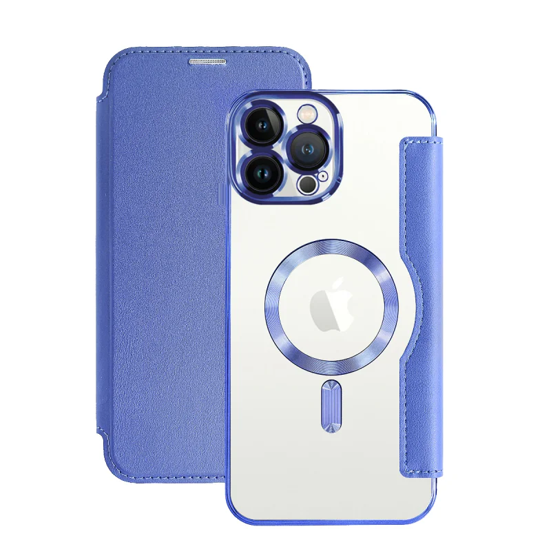 Capa Apokin Mocome Cromada com MagSafe para iPhone 13 Pro Max Fúcsia - Imagem 3
