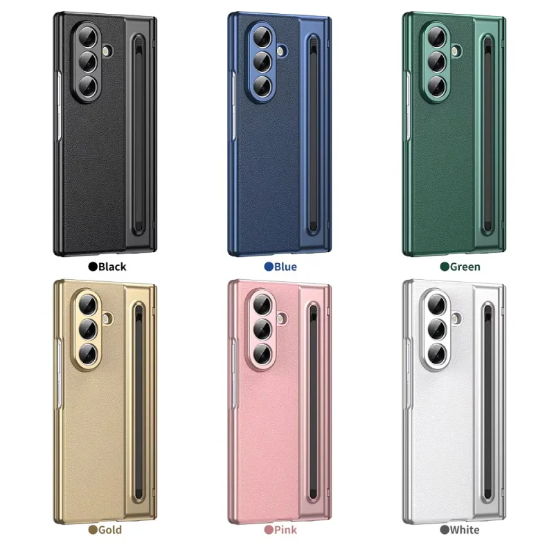 Capa Apokin para Samsung Galaxy Z Fold com Ranhura para S Pen Preto