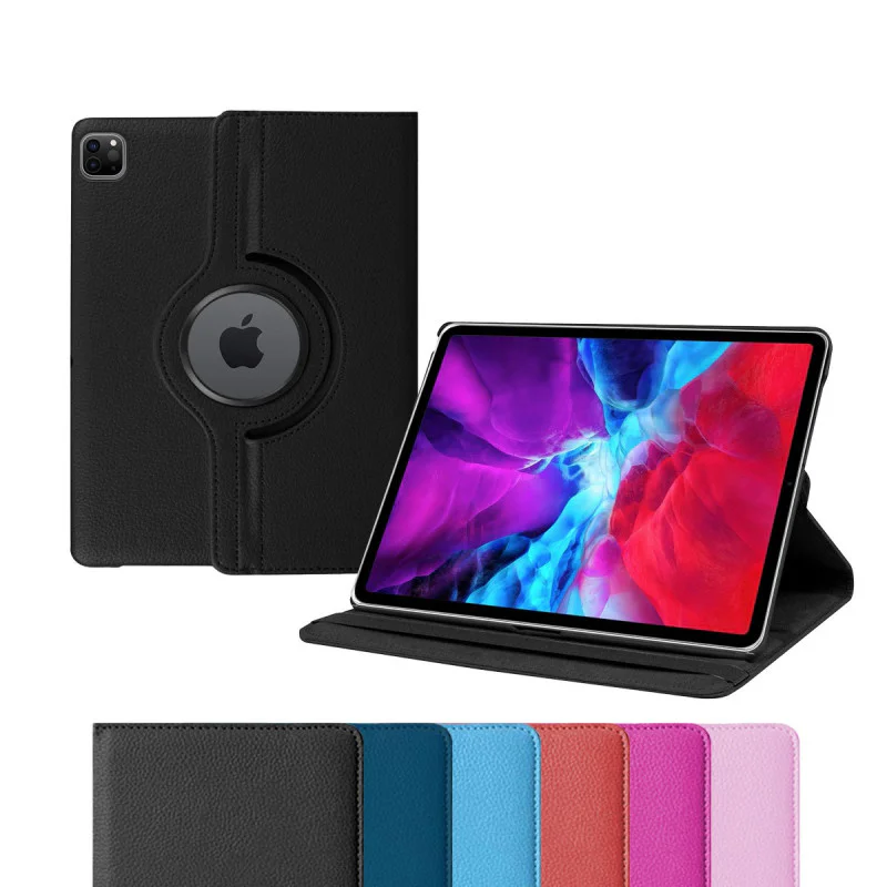 Capa Apokin para iPad Pro 12,9 polegadas 2020 Giratória Vermelho