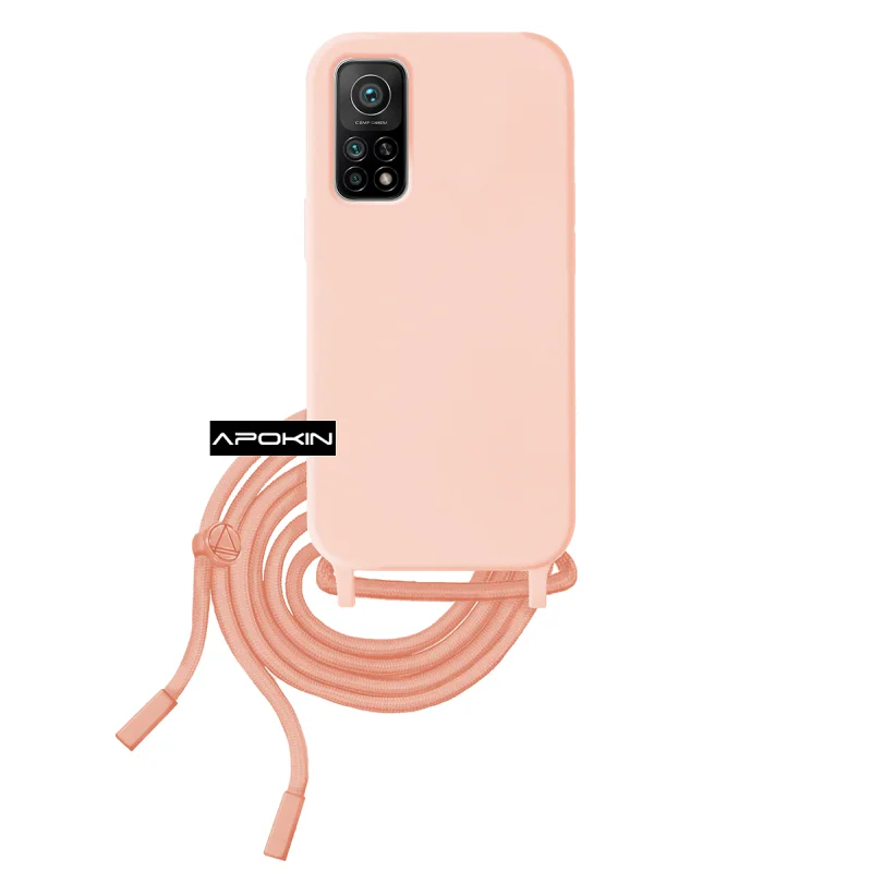 Capa Apokin para Xiaomi Mi 10T / 10T Pro Flexível com Cordão Preto - Imagem 5