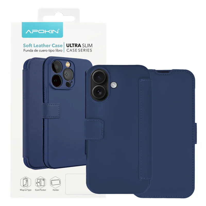 Capa em Silicone Apokin para iPhone 16 com Efeito Pele Rosa Claro - Imagem 4