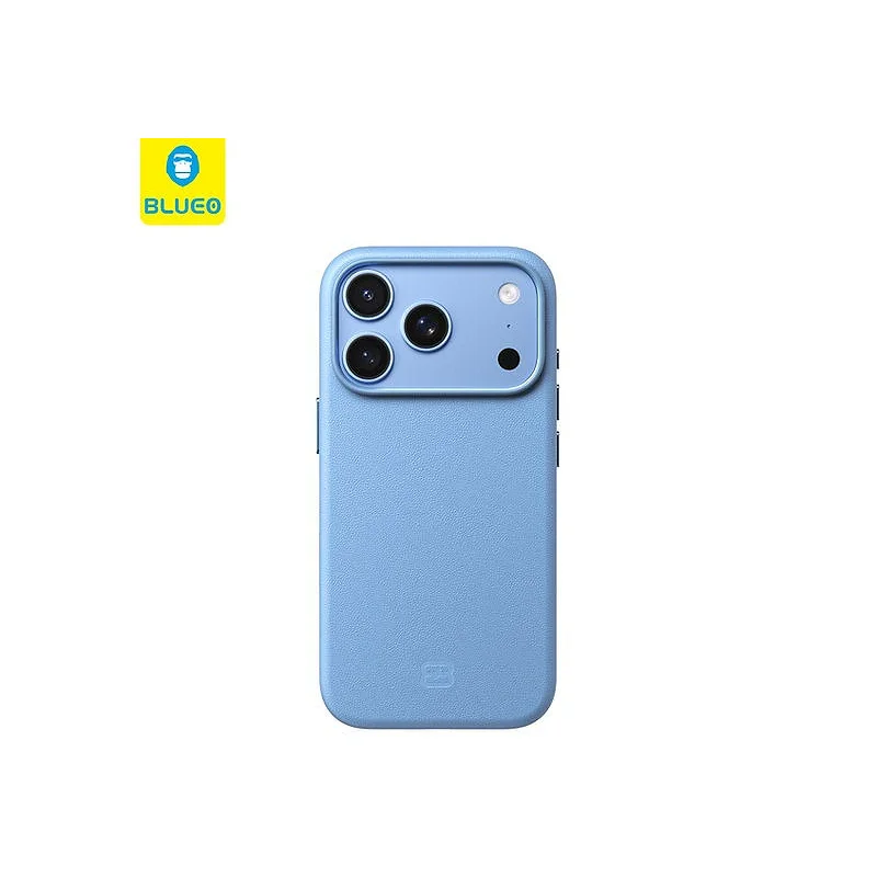 Capa Apokin Blueo para iPhone 17 Pro Max e 18 Pro Max Magnética em Pele Técnica Branco - Imagem 5
