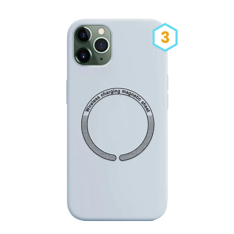Capa Apokin para iPhone 11 Pro Silicone Líquido com MagSafe 18 - Imagem 4