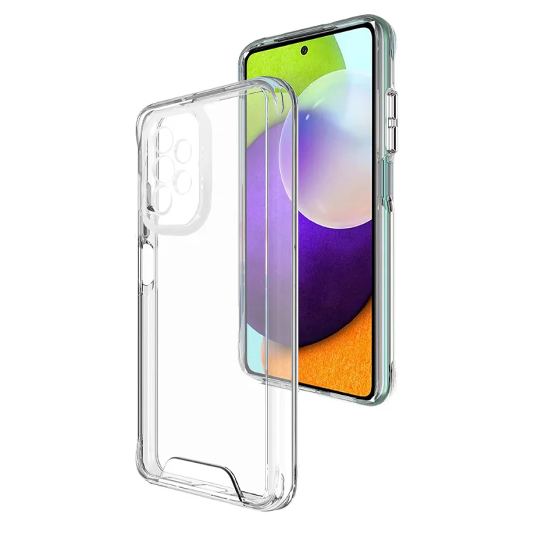 Capa Rígida Apokin Space para Samsung Galaxy A52 4G e 5G Acrílico Transparente