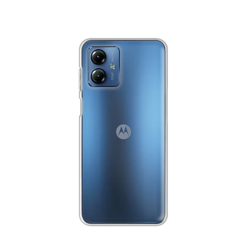 Capa de Silicone Apokin 2,0 mm para Motorola Moto G14 Transparente