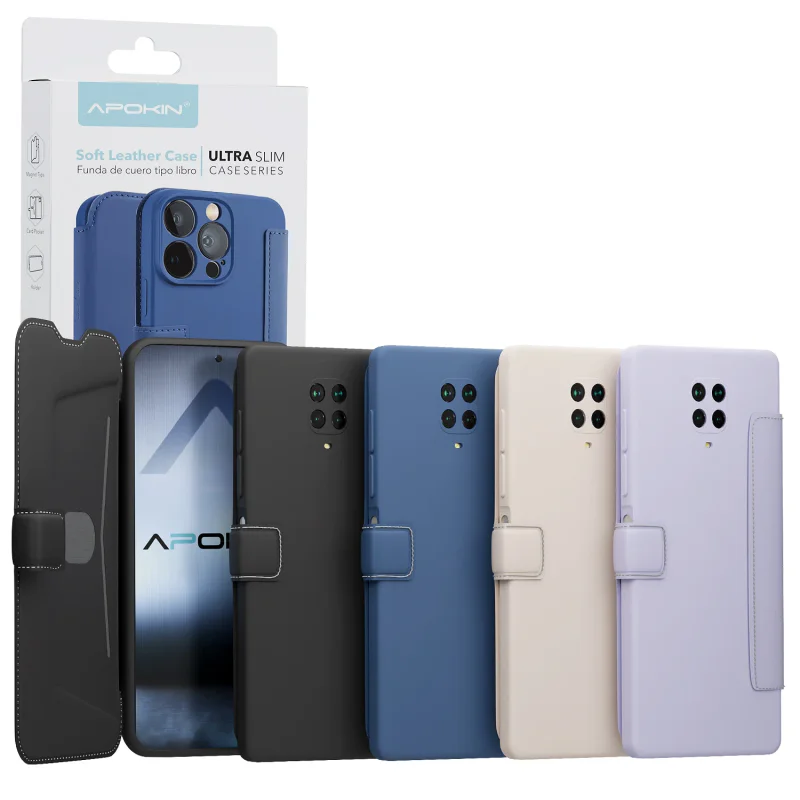 Capa Apokin para Xiaomi Redmi Note 9 Pro / 9S Efeito Pele em Silicone Variedade de cores