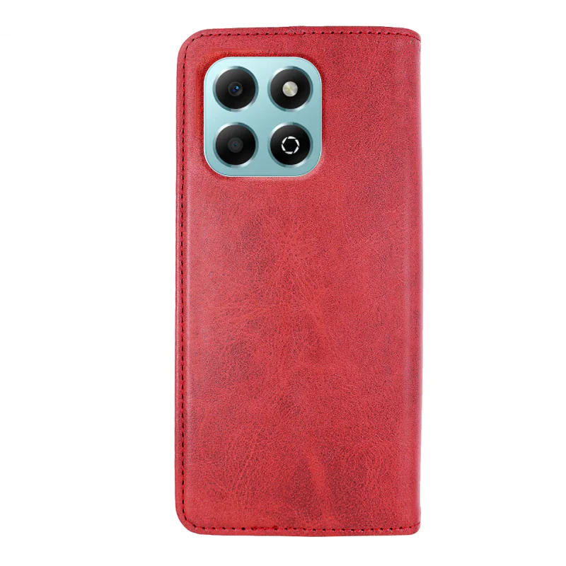 Capa Livro com Porta-cartões Apokin para Honor X6b em Pele Sintética Preto - Imagem 5