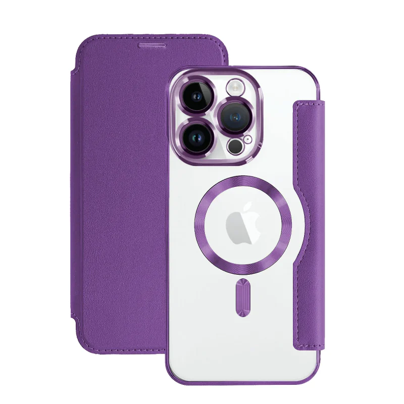 Capa Apokin Mocome Cromada para Apple iPhone 14 Pro com MagSafe Cor: Prata - Imagem 4