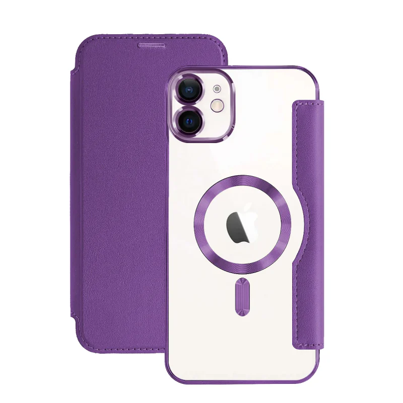 Capa Cromada Apokin Mocome com MagSafe para iPhone 12 Ouro rosa - Imagem 4