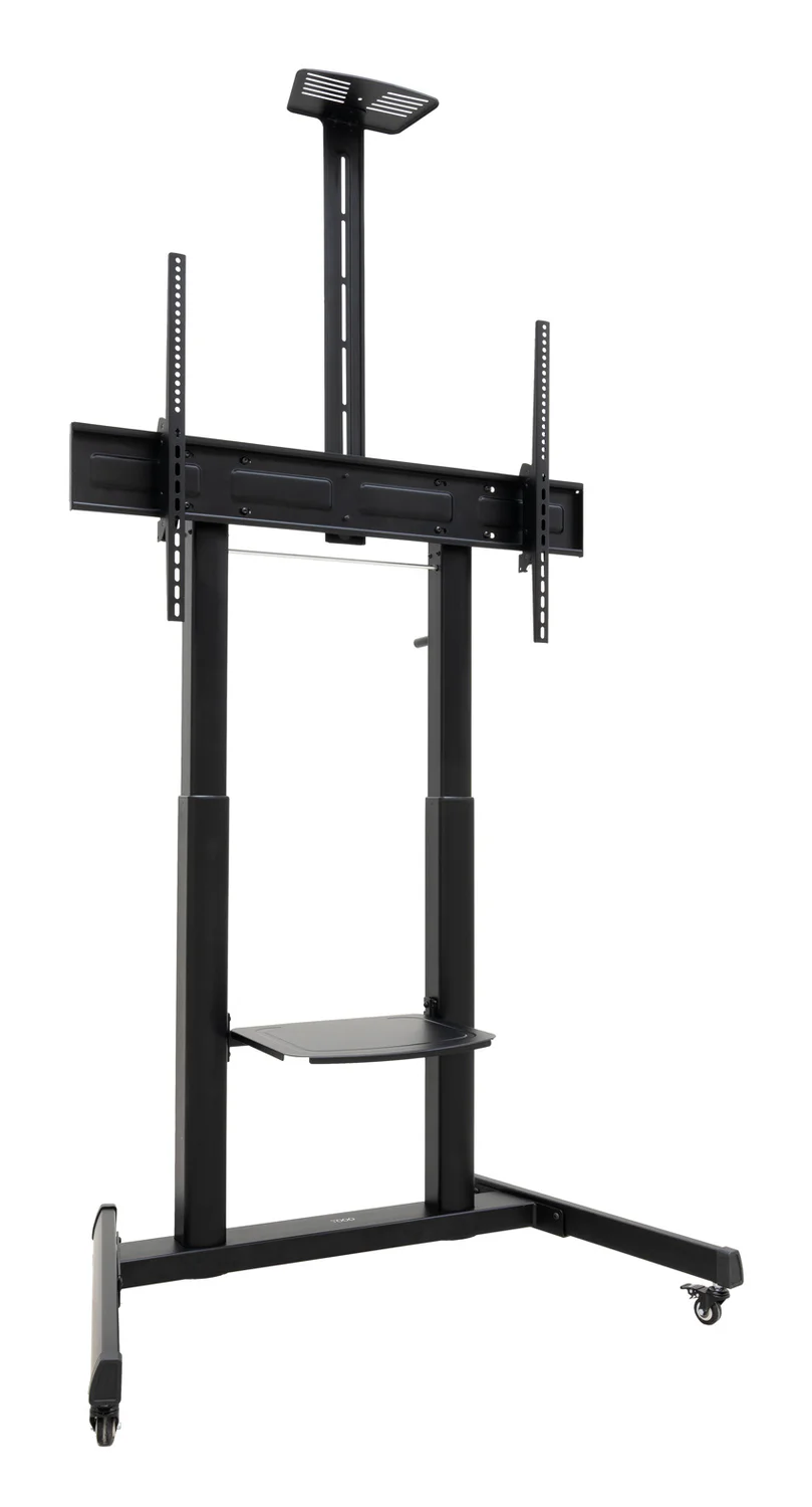 Suporte de Chão TooQ FS20406HM-B com Rodas para TV de 60 a 100 Polegadas até 120 kg