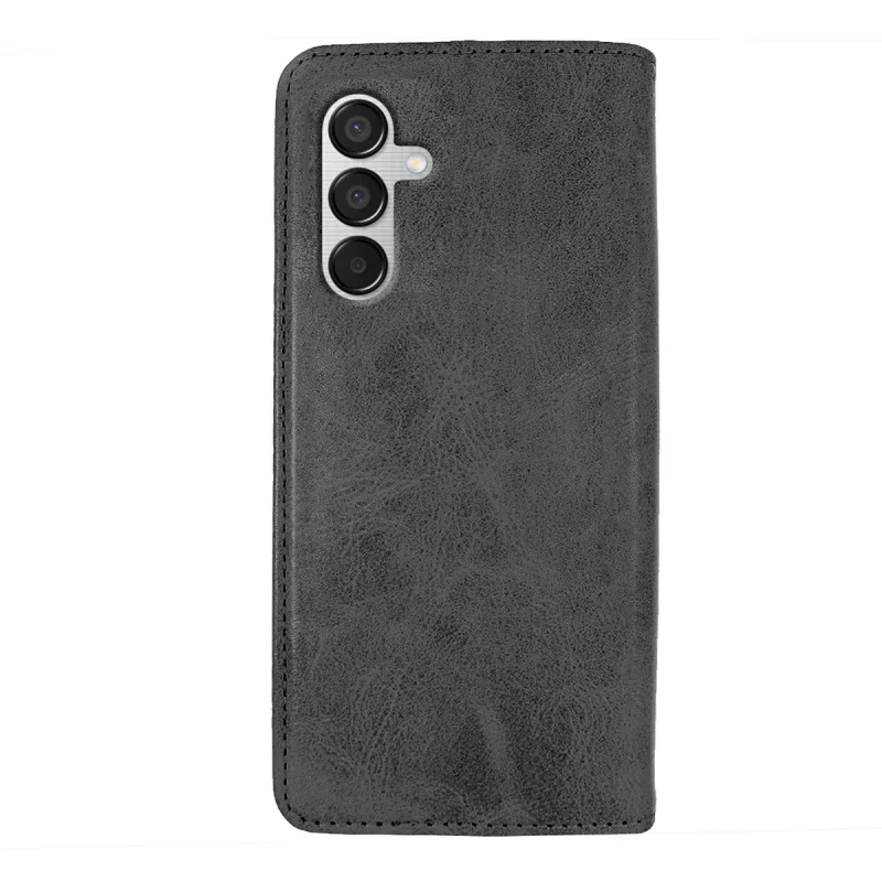 Capa Apokin para Samsung Galaxy M15 com Porta-Cartões em Pele Sintética Preto - Imagem 4