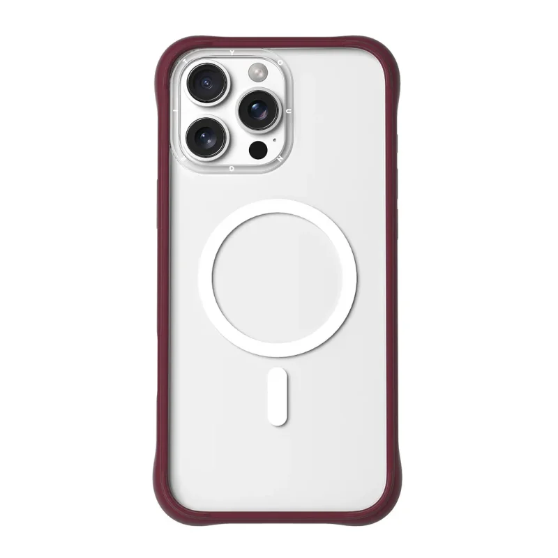 Capa Apokin Youngkit Dynamic Series II MagSafe para iPhone 16 Pro Max Vermelho Cereja