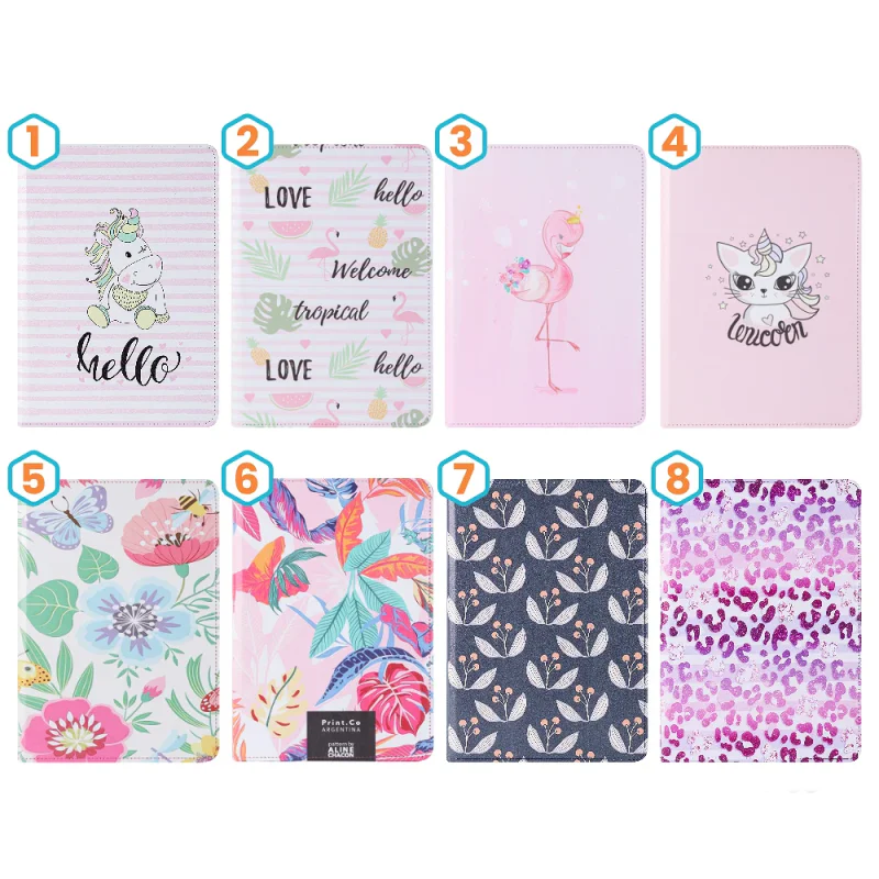 Capa Dobrável Rotativa Apokin Universal para Tablet 9-10 polegadas Cor 6 - Imagem 1