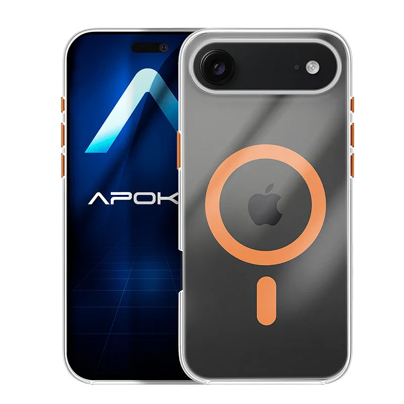 Capa Apokin para iPhone 17 Air Acrílica com MagSafe Azul - Imagem 3