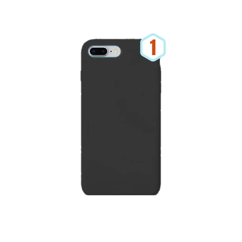 Capa de Silicone Apokin para iPhone 7 Plus e 8 Plus Efeito Pele Cor 32 - Imagem 3