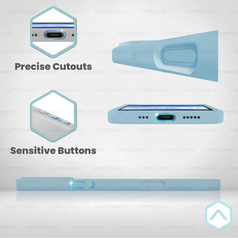 Capa em Silicone Premium Apokin para iPhone 17 Pro / 18 Pro com MagSafe Grená - Imagem 5