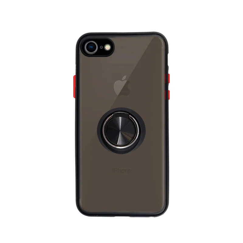 Capa Apokin para iPhone 6 Plus e iPhone 6s Plus em Gel com Íman e Suporte Fumada Preto - Imagem 3