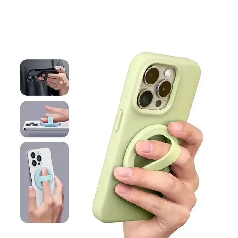Suporte Magnético Apokin com Anel de Silicone MagSafe 14 - Imagem 6