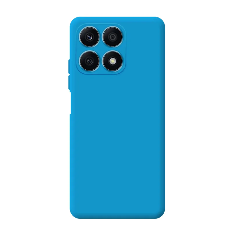 Capa Apokin Silicone Macio com Proteção de Câmara 3D para Honor X8A Preto - Imagem 4