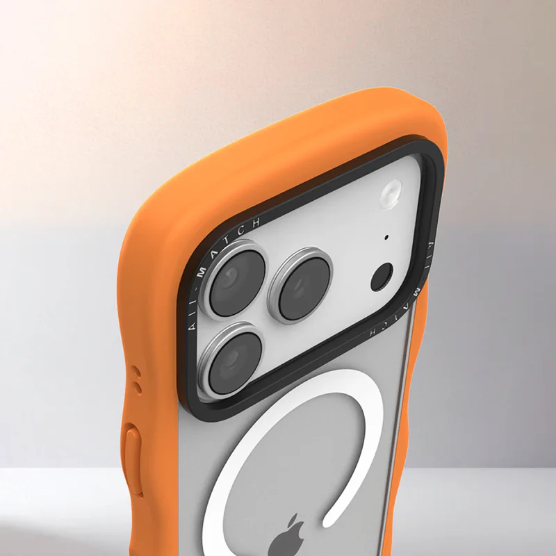 Capa Apokin para iPhone 17 com Relevo Ondulado Lilás - Imagem 5