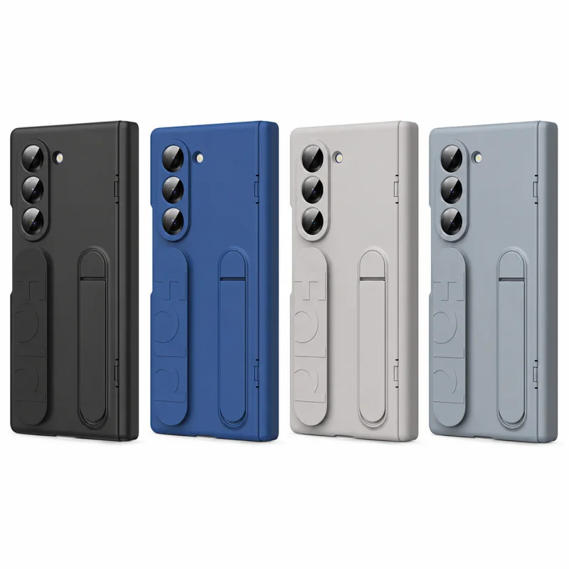 Capa Apokin para Samsung Fold 8 Ultra com Fita e Suporte Azul - Imagem 1