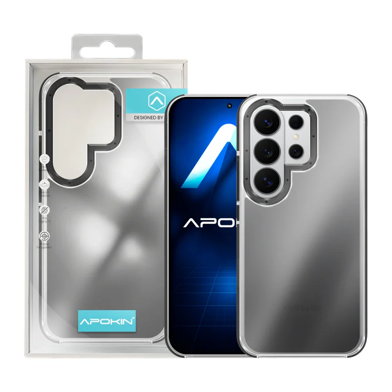 Capa Apokin Camaleão para Samsung Galaxy S25 Ultra Prata - Imagem 4