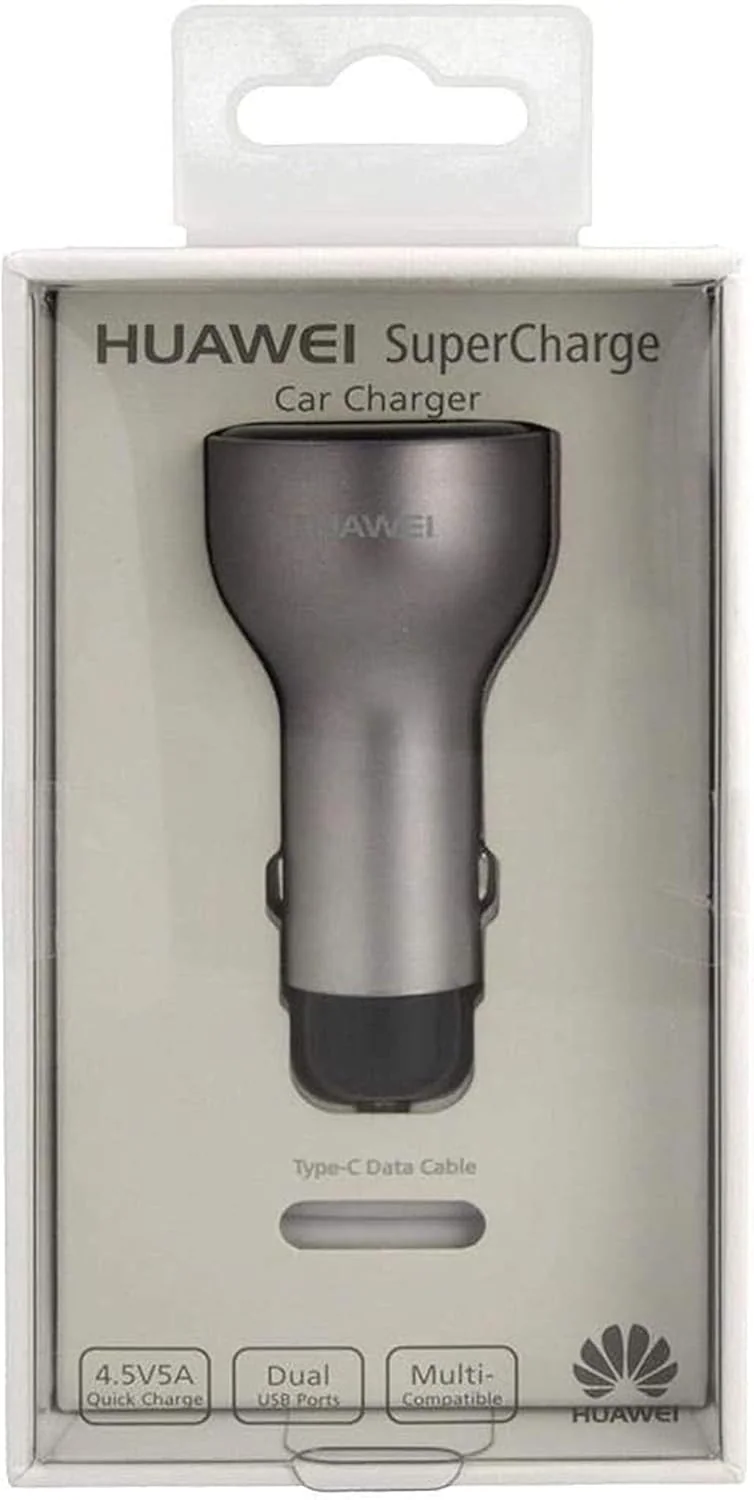 Carregador de Carro Huawei SuperCharge Duplo USB - Preto - Imagem 5