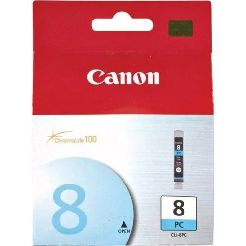 Tinteiro Canon CLI-8PC Ciano Foto Original para IP6600D IP6700D PRO9000 - Imagem 1