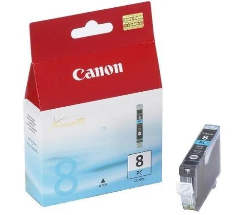 Tinteiro Canon CLI-8PC Ciano Foto Original para IP6600D IP6700D PRO9000 - Imagem 2