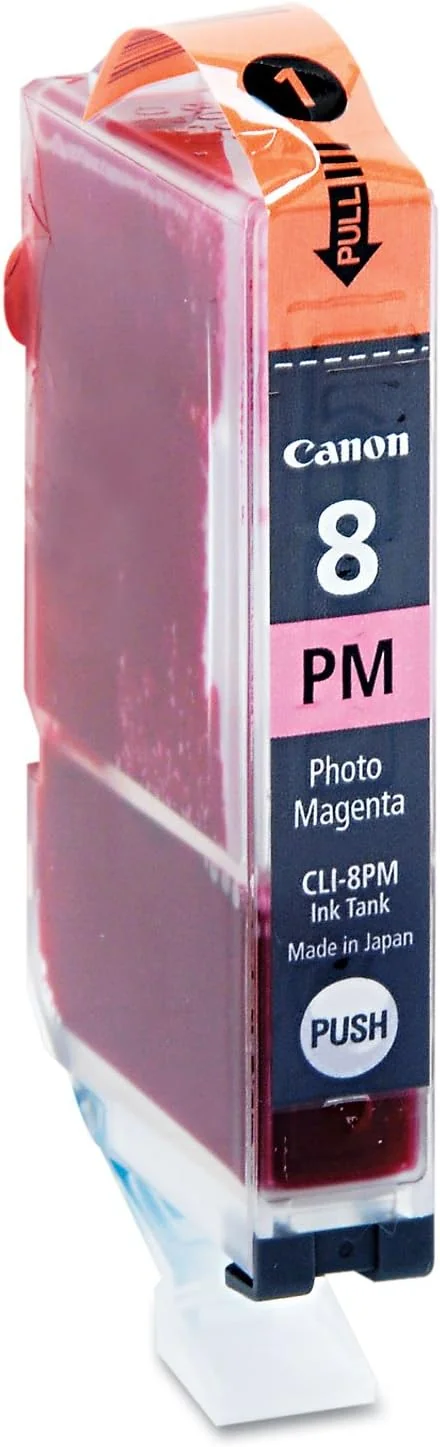 Tinteiro Canon CLI-8PM Photo Magenta Pigmento Original para PIXMA iP6600D/Pro9000 - Imagem 3