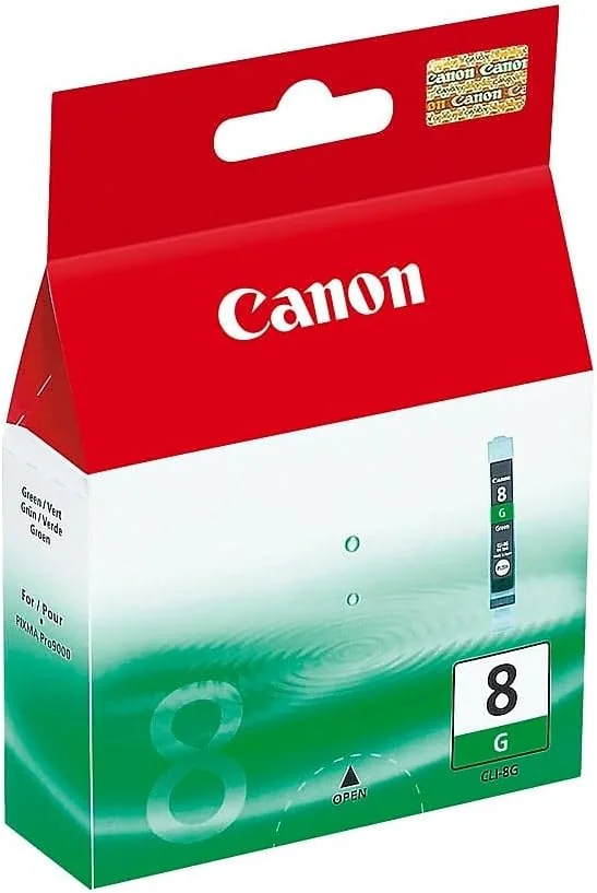 Tinteiro Canon CLI-8 Verde Original 2765 páginas para PIXMA Pro9000 Mark II - Imagem 3