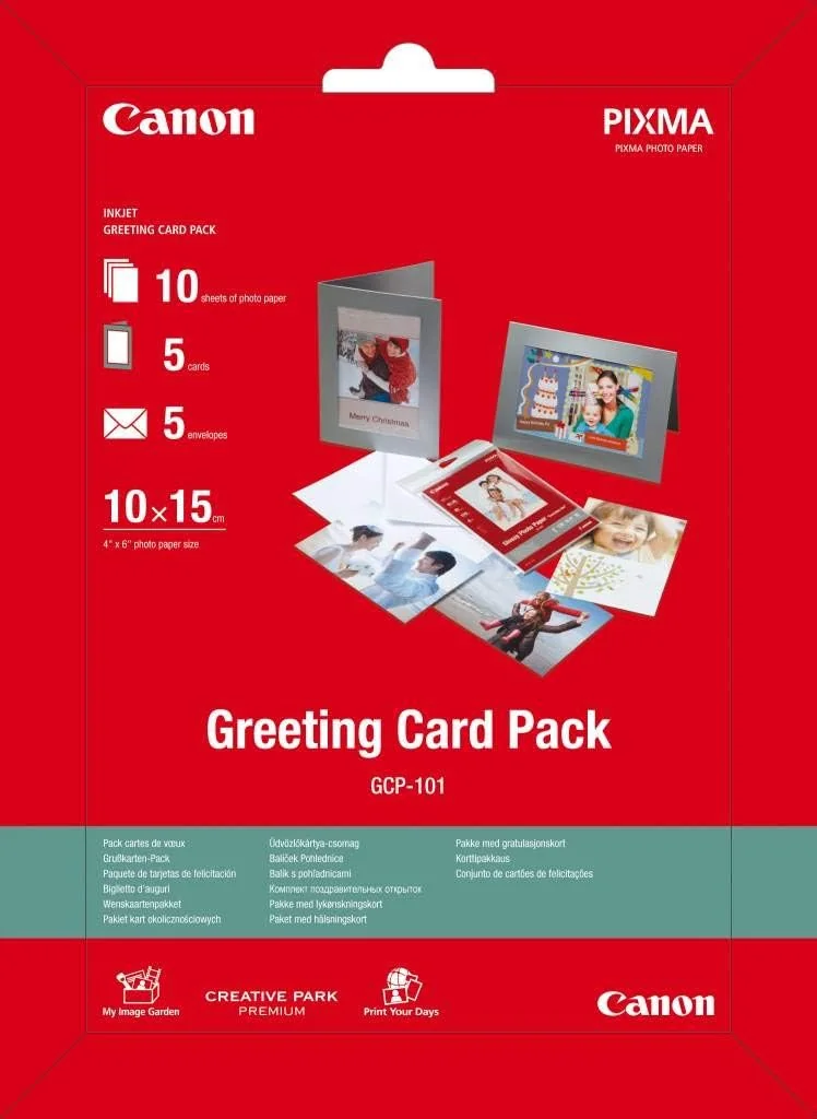Papel Fotográfico Canon Variety Pack 10x15 cm VP-101 - Imagem 2