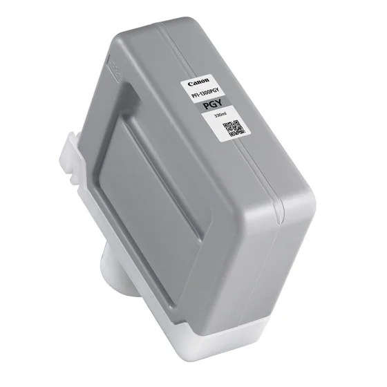 Tinteiro Canon PFI-1300PGY Cinzento Foto Original 330ml para imagePROGRAF Pro-2000/4000/6000S