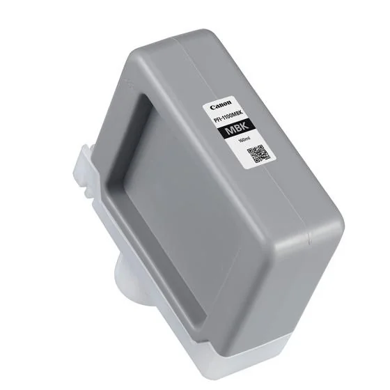 Tinteiro Canon PFI-1100 MBK Preto Mate 160 ml Original imagePROGRAF Pro