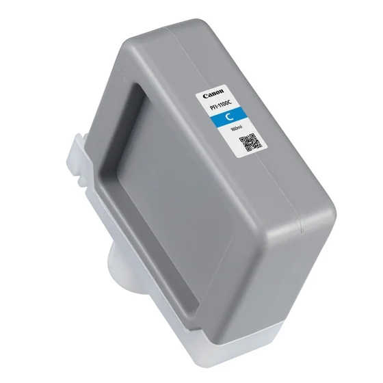 Tinteiro Canon PFI-1100C Original Ciano 160 ml para imagePROGRAF Pro-2000/4000/6000S