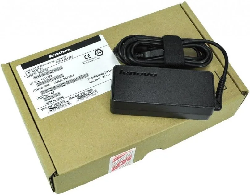 Carregador para Portátil Lenovo ThinkPad 65W Slim Tip AC Adaptador Ficha EU - Imagem 1