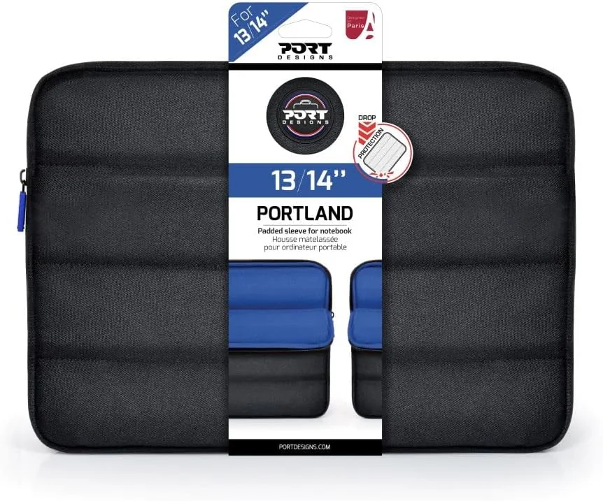 Capa Sleeve para Portátil Port Designs Portland 13"/14" Preto - Imagem 4