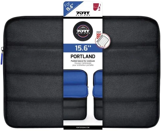Capa Sleeve para Portátil Port Designs Portland 15.6" Preto - Imagem 5