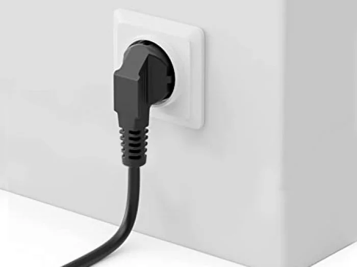Cabo de Alimentação Equip C13 para Schuko Ângulo 90° 1.8m Preto - Imagem 4