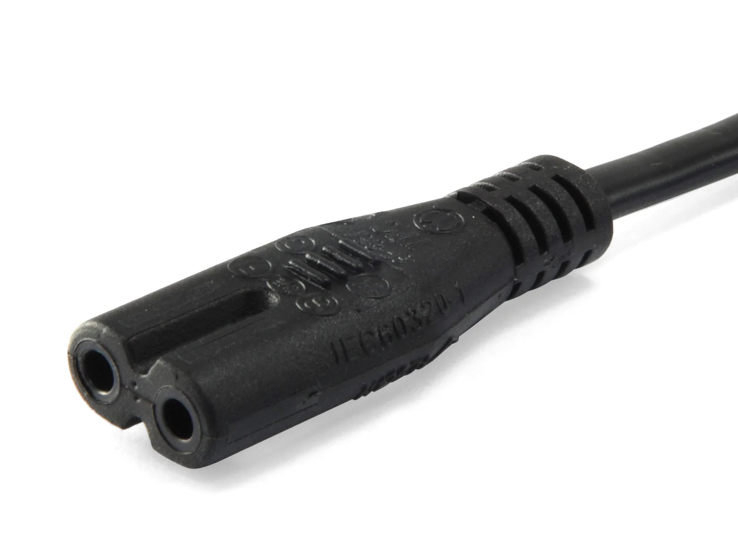 Cabo de Alimentação Equip Euro 2-Pin para C7 3m Preto VDE RoHS - Imagem 3
