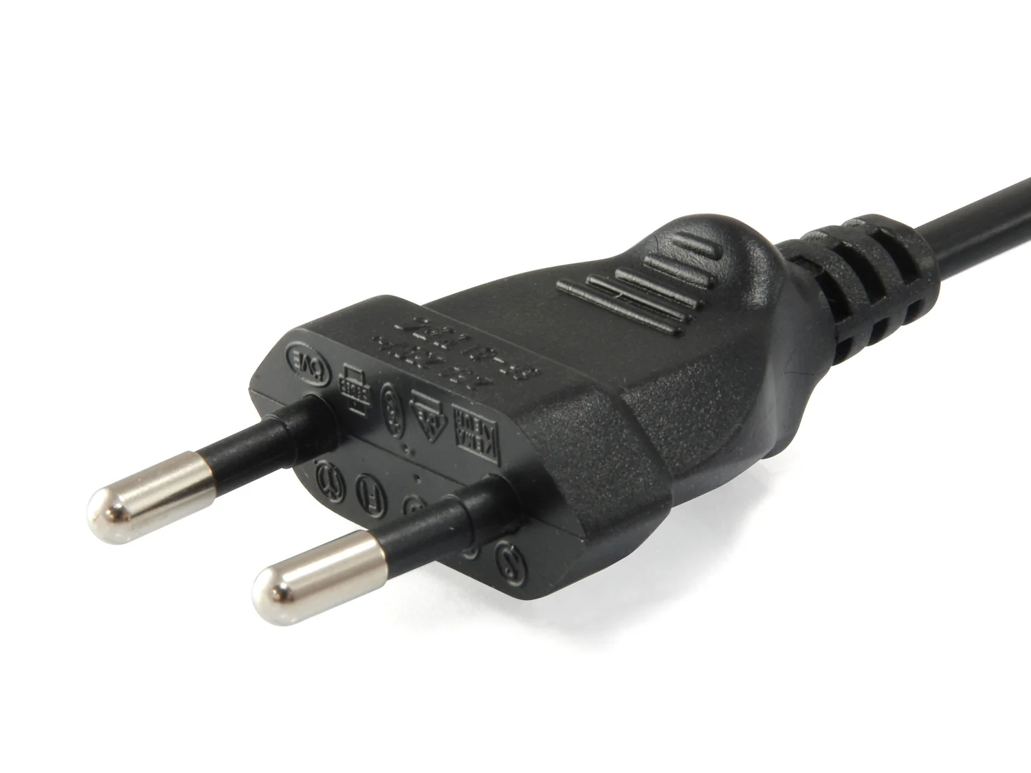 Cabo de Alimentação Equip Euro 2-Pin para C7 3m Preto VDE RoHS - Imagem 2