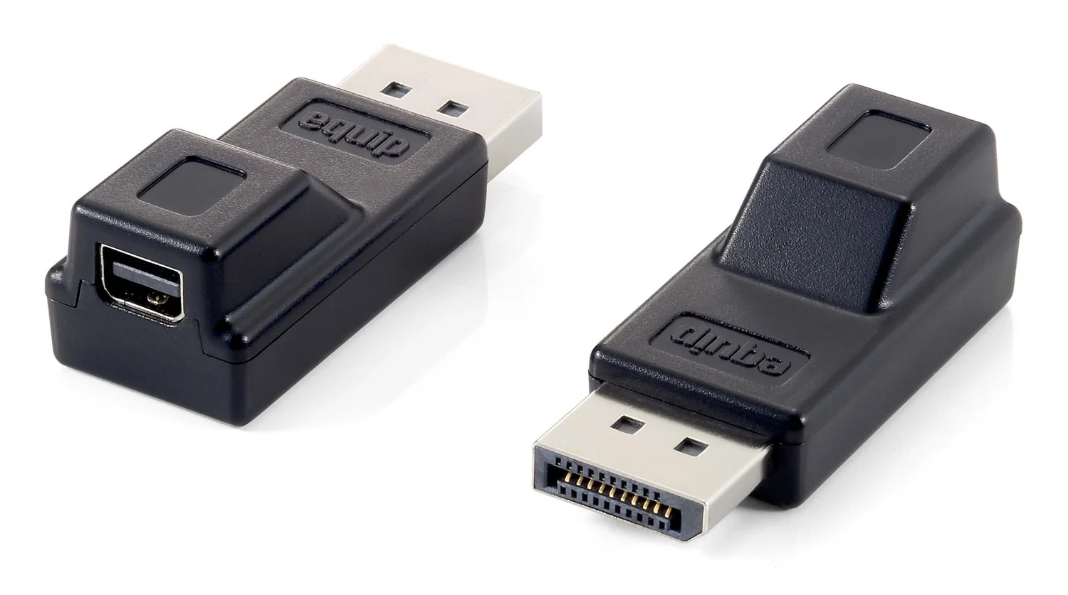 Adaptador DisplayPort Macho para Mini DisplayPort Fêmea Preto Equip 118916