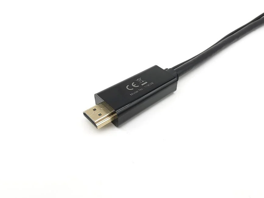 Adaptador HDMI para DisplayPort Macho/Macho 4K 60Hz Alimentação USB Preto Equip - Imagem 4